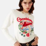 EMBROIDERED COTTON SWEATER