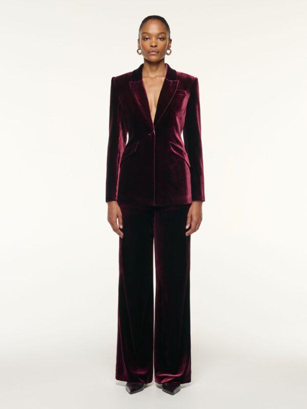 TAILORED VELVET SUIT