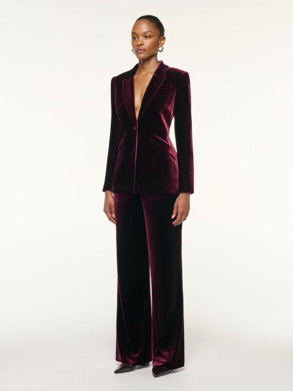 TAILORED VELVET SUIT
