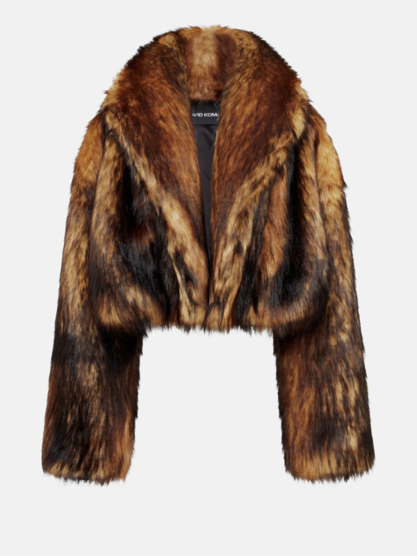 FAUX-FUR OVERSIZED JACKET