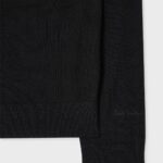 MERINO WOOL ZIPPED CARDIGAN