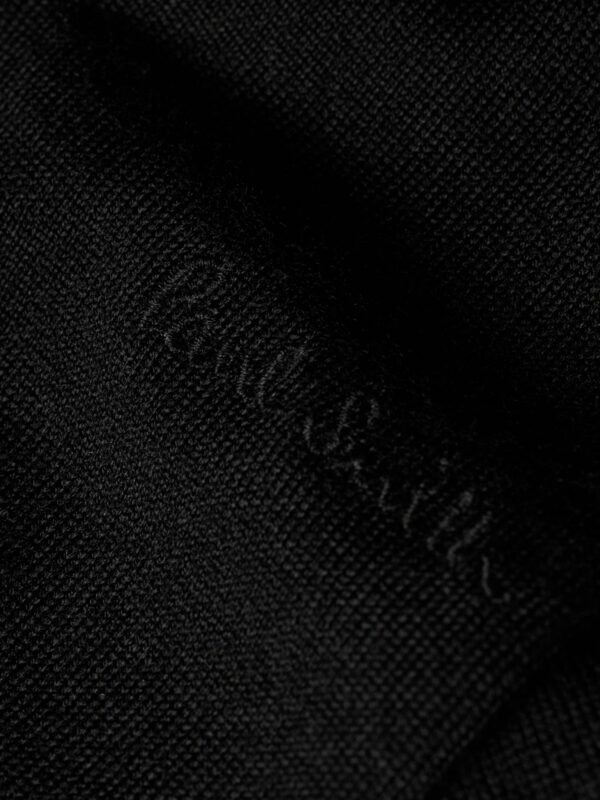 MERINO WOOL ZIPPED CARDIGAN