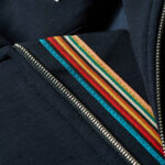 LYOCELL COTTON ZIPPED SWEATSHIRT