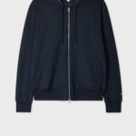 LYOCELL COTTON ZIPPED SWEATSHIRT