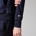 LYOCELL COTTON ZIPPED SWEATSHIRT