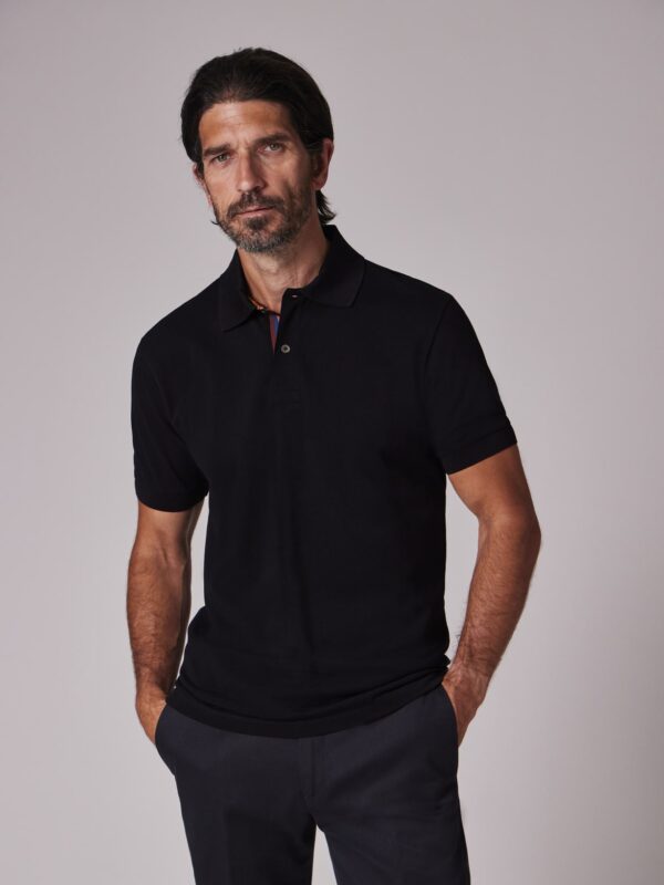 COTTON ARTIST STRIPED POLO