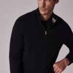 CASHMERE FULL ZIP CARDIGAN