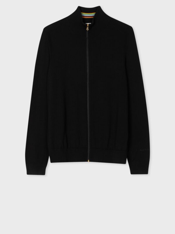 CASHMERE FULL ZIP CARDIGAN