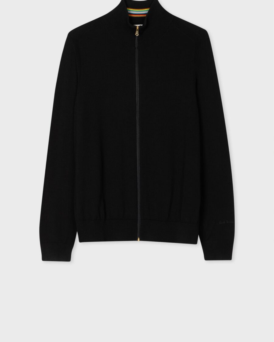 CASHMERE FULL ZIP CARDIGAN