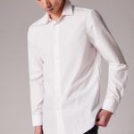 TAILORED FIT COTTON SHIRT