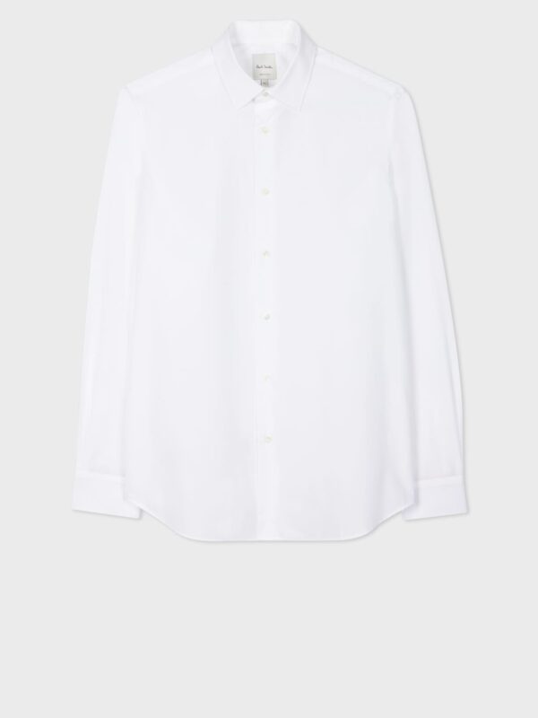 TAILORED FIT COTTON SHIRT