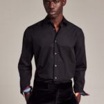TAILORED FIT COTTON SHIRT