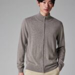 CASHMERE FULL ZIP CARDIGAN