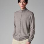 CASHMERE FULL ZIP CARDIGAN