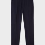 SLIM FIT WOOL PANTS