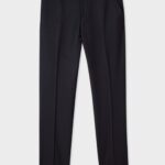 SLIM FIT WOOL PANTS