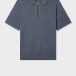 SPORT STRIPE KNITTED COTTON POLO