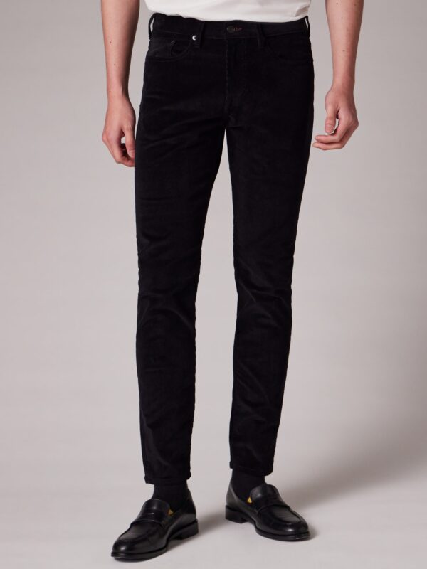 TAPERED FIT CORDUROY JEANS