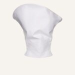 SCULPTURAL SLEEVELESS COTTON TOP