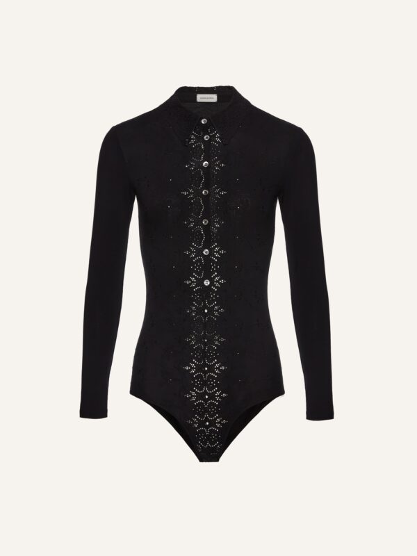 LONG SLEEVE TRICOT BODYSUIT
