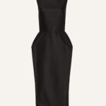 HIP PADDED MIDI DRESS