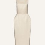 HIP PADDED MIDI DRESS