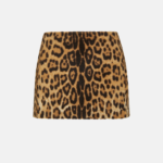 MARIENNE ANIMALIER MINI SKIRT