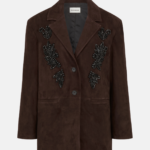 EMBROIDERED SUEDE JACKET
