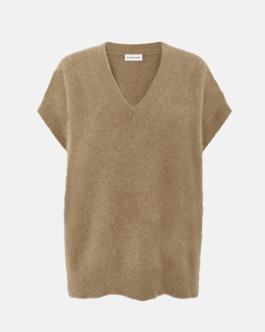 KNITTED VEST