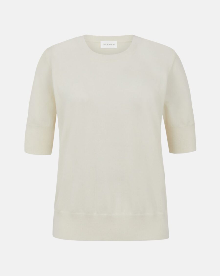 WOOL KNITWEAR TEE
