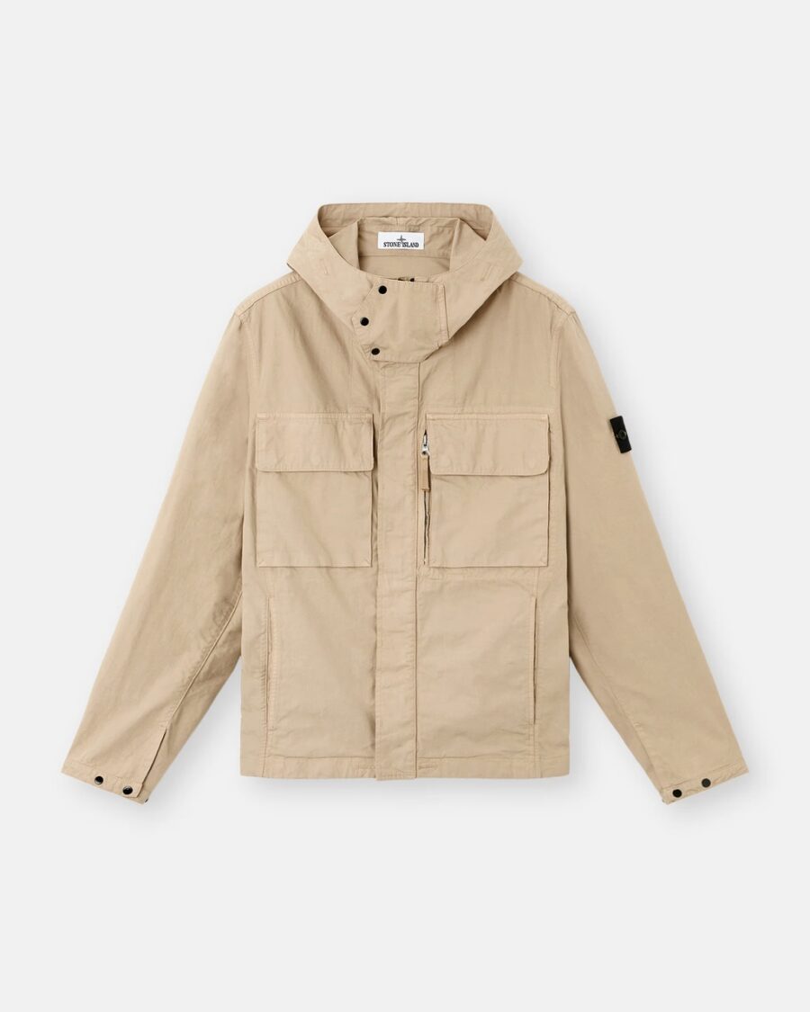 HOODED FIELD JACKET WITH POCKETS
