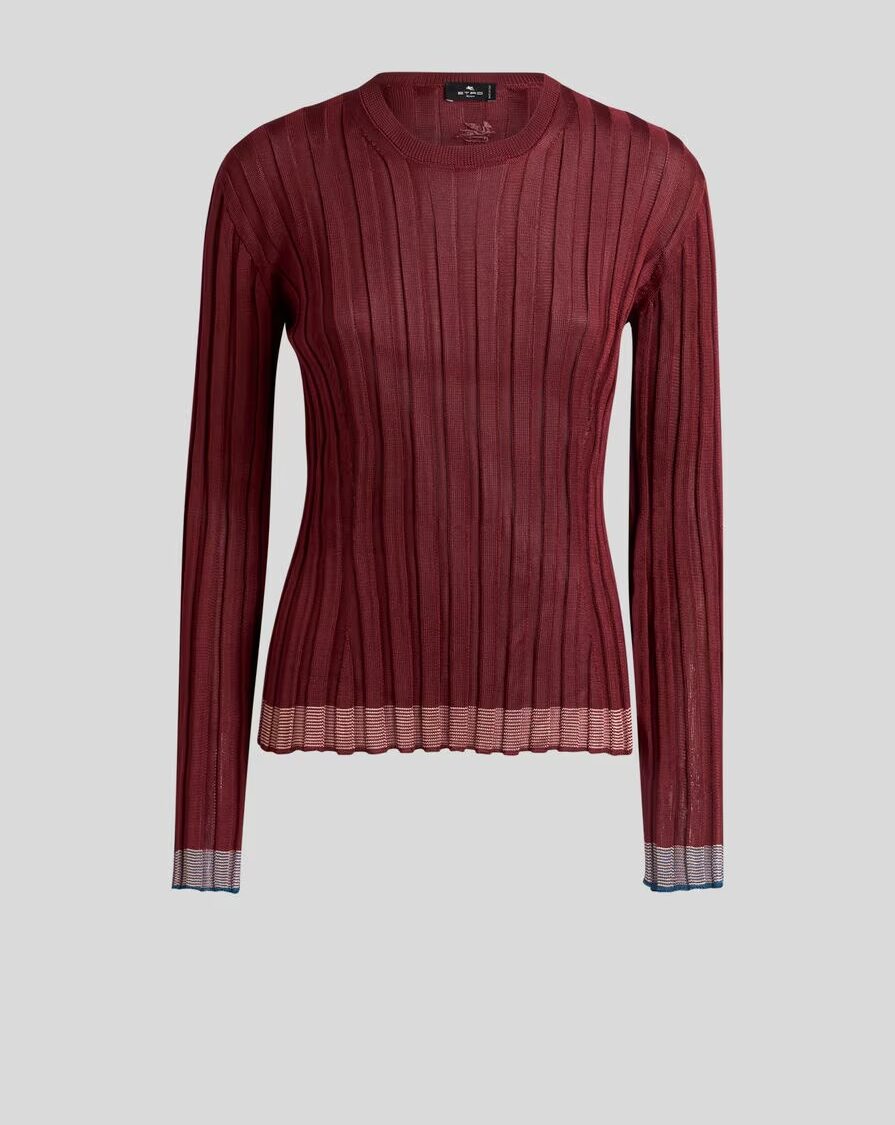 RIBBED SWEATER