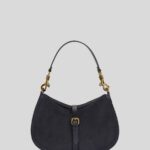 MEDIUM SUEDE PONY BAG