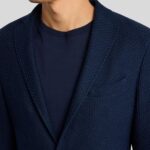 WORKED WEAVE JERSEY JACKET