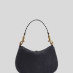 MEDIUM SUEDE PONY BAG