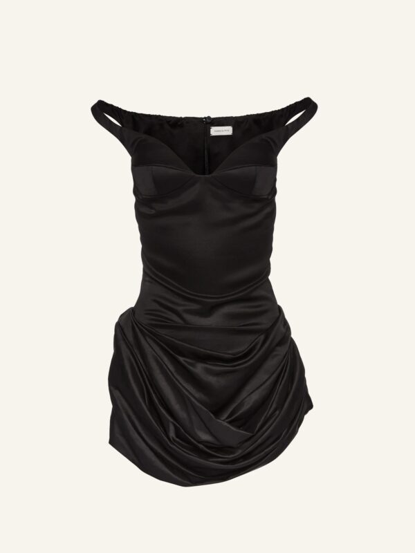 OFF SHOULDER BUSTIER DRESS