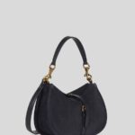 MEDIUM SUEDE PONY BAG