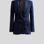 CHENILLE JACQUARD BLAZER