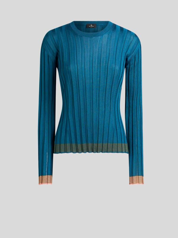RIBBED SWEATER