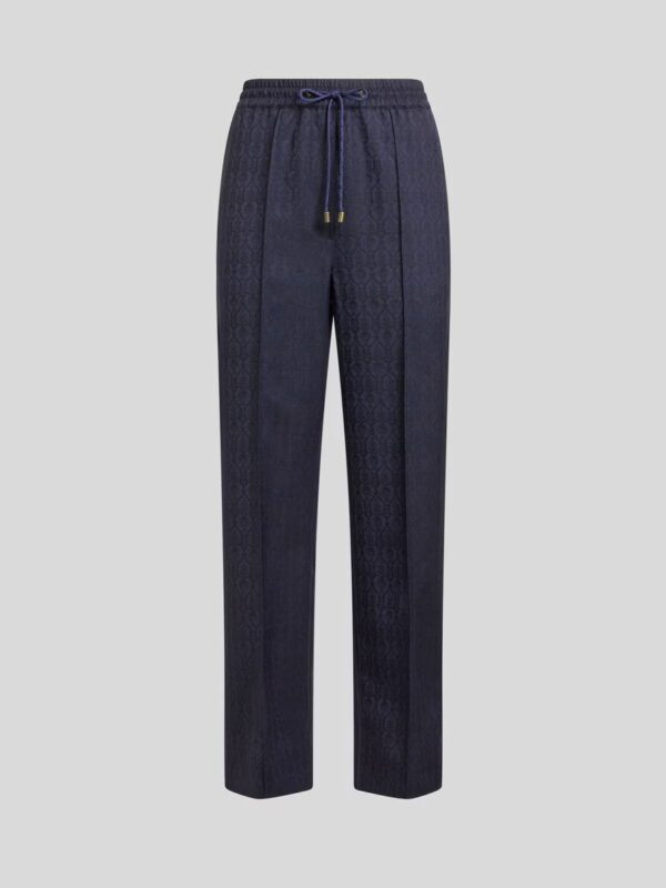 WOOL JACQUARD JOGGING