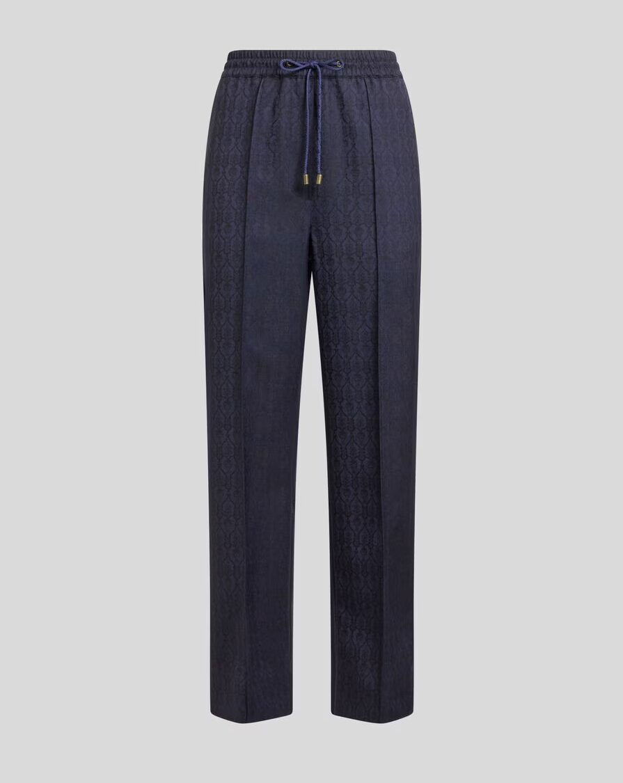 WOOL JACQUARD JOGGING