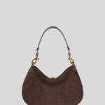 MEDIUM SUEDE PONY BAG