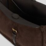 MEDIUM SUEDE PONY BAG