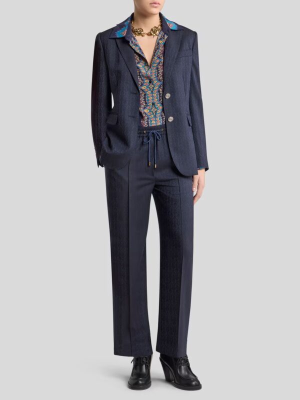 WOOL JACQUARD JOGGING