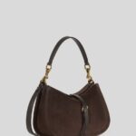 MEDIUM SUEDE PONY BAG
