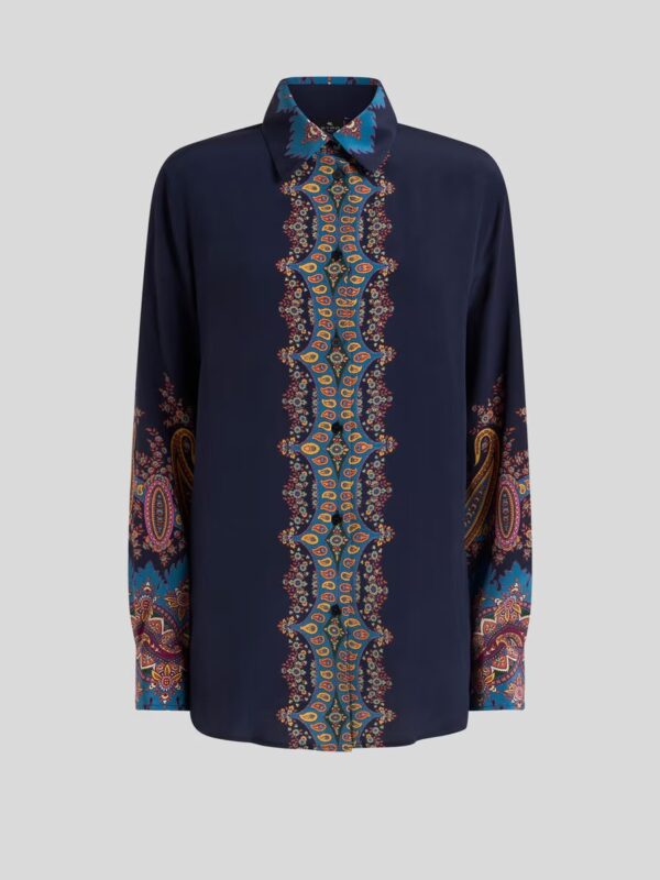 SILK PRINTED SHIRT