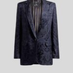 SILK BLEND JACQUARD BLAZER