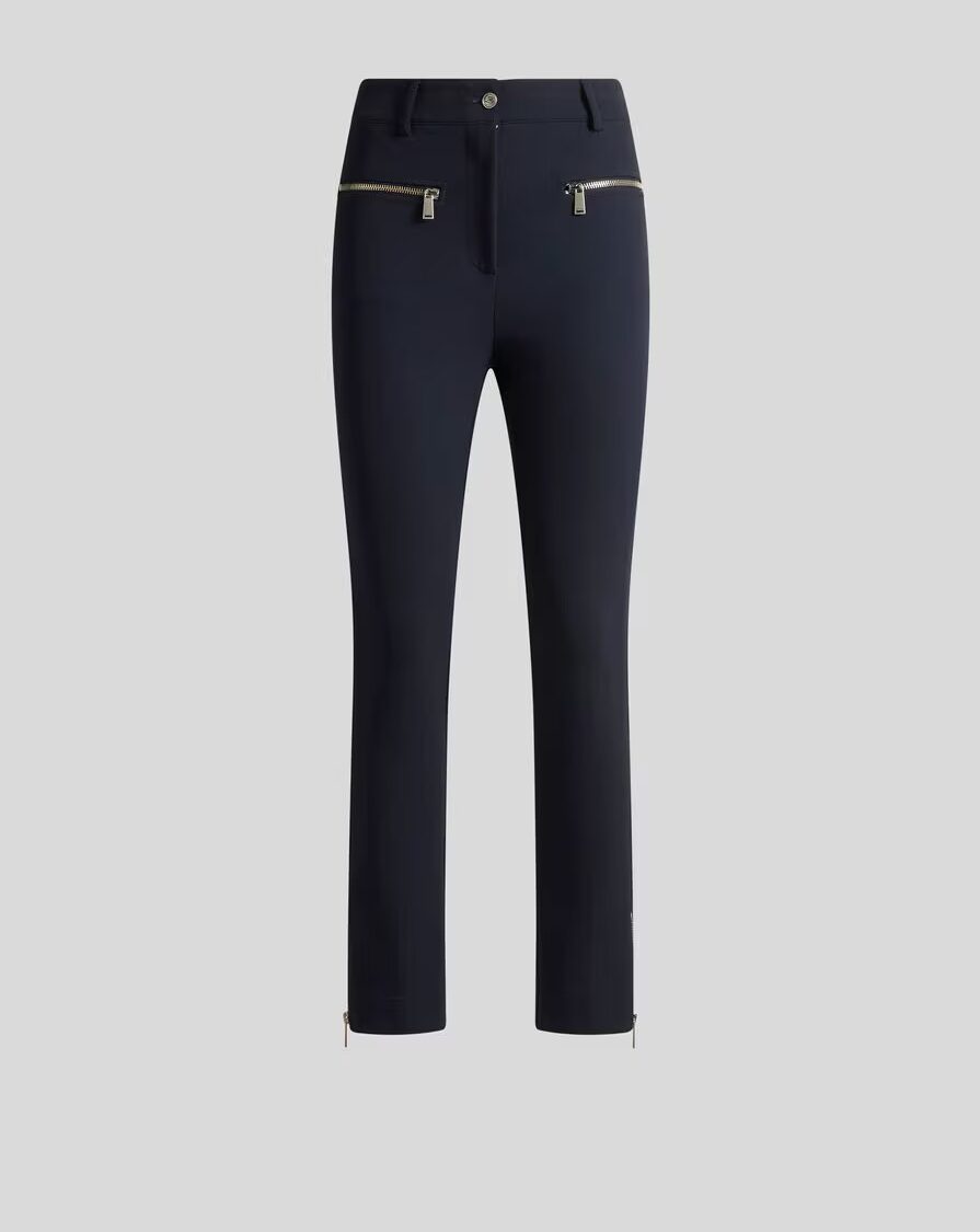 SLIM FIT PANT WITH ZIP