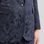 SILK BLEND JACQUARD BLAZER