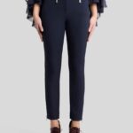 SLIM FIT PANT WITH ZIP